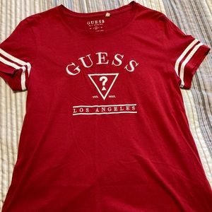 Red Women GUESS Tee